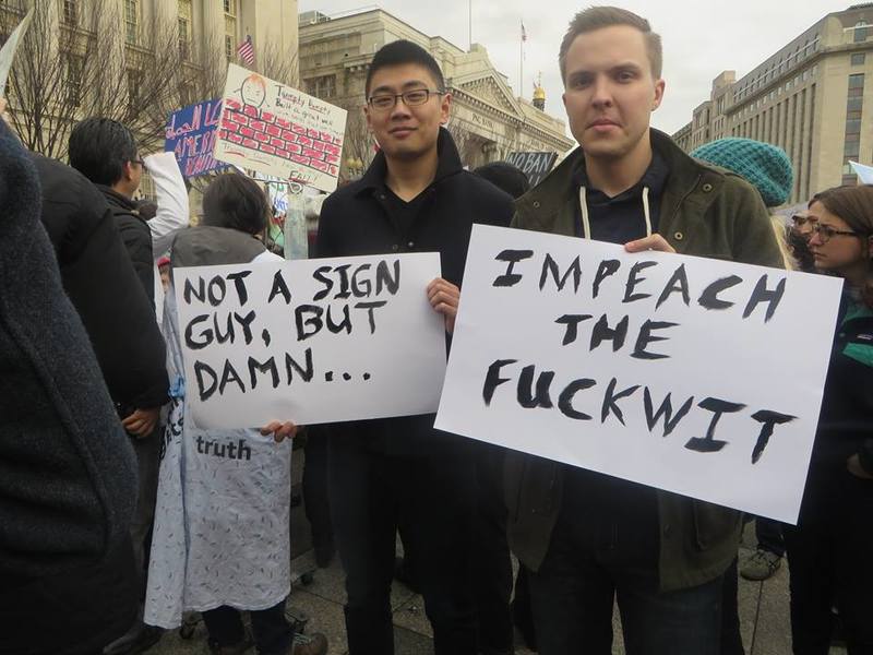 EGonzaba's tweet photo. With just 40 hours left in the Trump Presidency, I can't stress to you enough how cathartic it is just browsing through the photographs of resistance on the @TrumpProtestA archive: https://t.co/c8pgzgej7Y  #twitterstorians https://t.co/dRAxz8SZna
