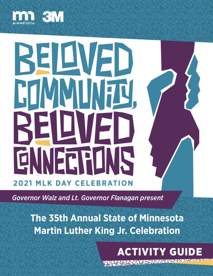mnhumanrights's tweet image. Building on Dr. King's work to make systemic change to end hate and discrimination requires intentionality. That's why as part of #MNMLK, you can download guides for reflection, discussion, and action: mn.gov/mdhr/mlk/#guid…