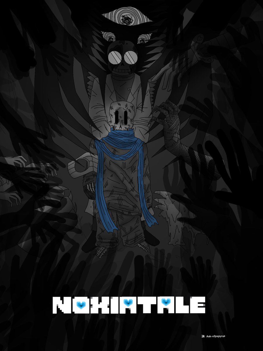 ask_ufpapyrus's tweet photo. Noxiatale
(My aus cover page)
#static
#staticpapyrus #myart #myau #noxiatale #undertaleAU #undertale #papyrus #sans https://t.co/7HNSPch4kq