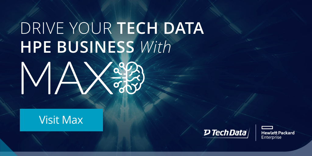 TechData_HPE's tweet photo. Tech Data and HPE have teamed up to develop MAX, the intelligent enablement platform designed to assist HPE Partners drive business 24/7. Tap into MAXโs technical mind with expert knowledge in all areas of HPE. https://t.co/ua8kLfI6lY
#TechDataHPE #TheMAXMind https://t.co/rJpeVqVT8g