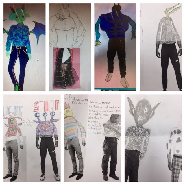 ArtRastrick's tweet photo. Great use of imagination and observational drawing during the recent art lessons from 8WDT1 ⁦@RastrickHigh⁩  #homeschoollearning https://t.co/bfF6fL33cv