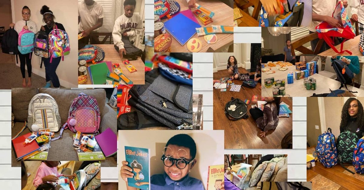 JackandJillDer2's tweet photo. Derby City provided backpacks with school supplies and snacks for students on this MLK Day of Service.

#DCJJ 
#JJMWR 
#mlkdayofservice https://t.co/gViXhLnPYZ