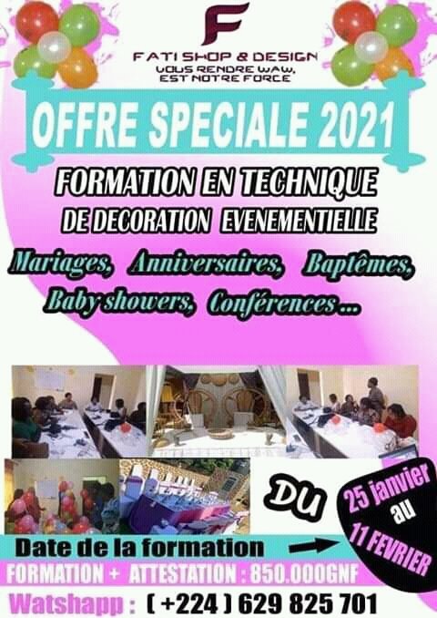 DesignFati's tweet photo. #Apprentissage du #métier 
Formation en technique de décoration événementielle. https://t.co/tgEtl8m3cU