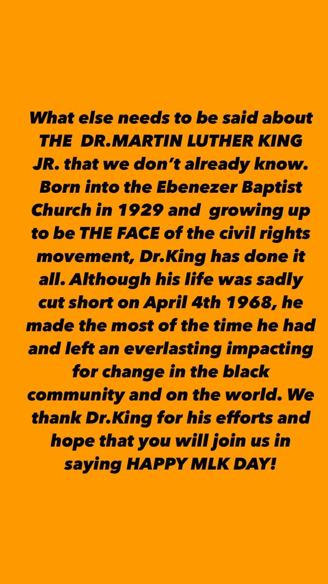fhsbsa's tweet photo. Happy MLK day! https://t.co/anmy3s4KcH