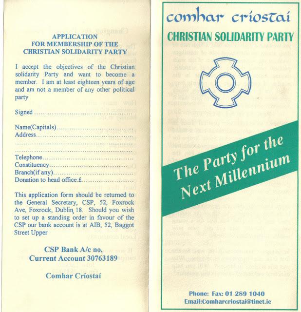 Join The Christian Solidarity Party