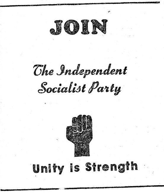 Join The Independent Socialist Party