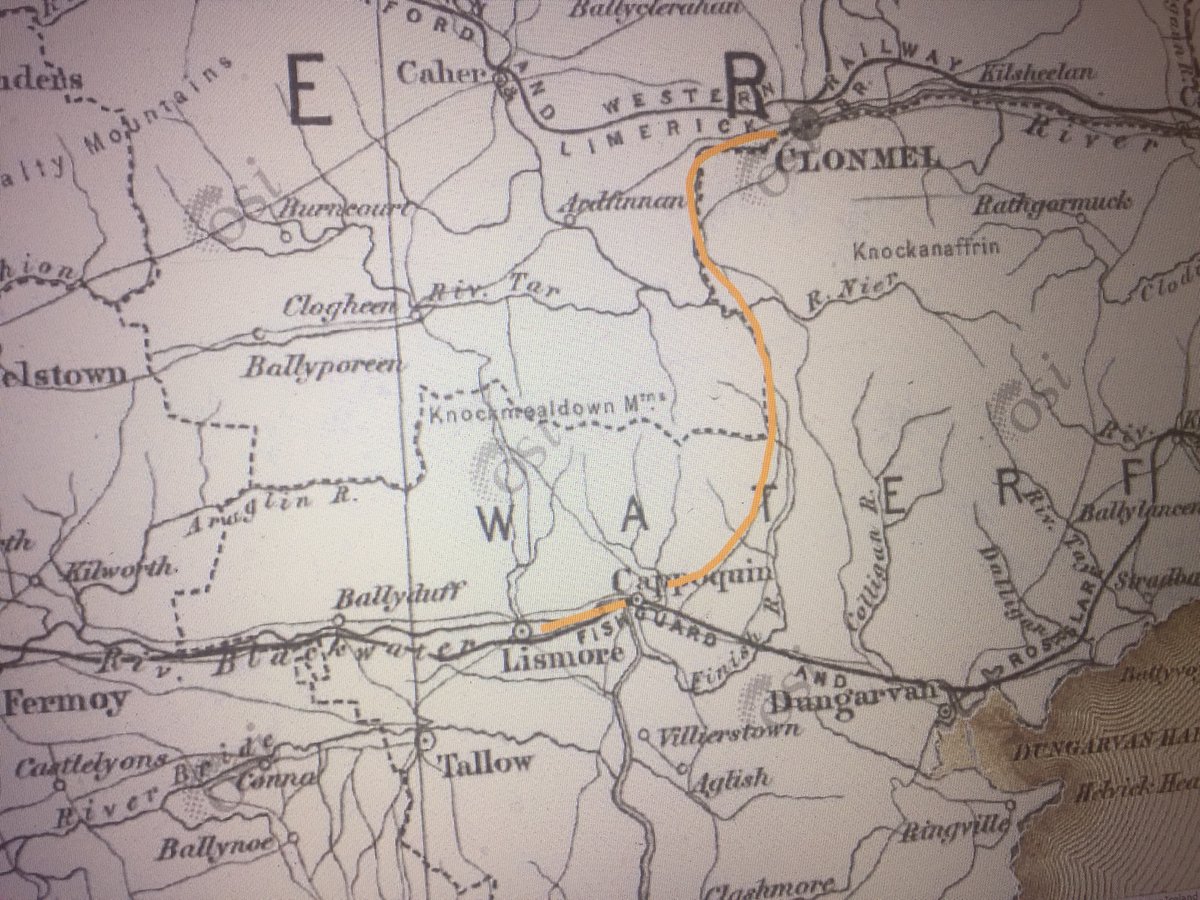 From Clonmel to Callan “in ruins” and six miles to Kilkenny. On to leighlinbridge “ a large stone bridge over the Barrow, two good houses of entertainment and a few small cabins”. Carlow! we can, then as now), rely on you for the craic.  #Boyne