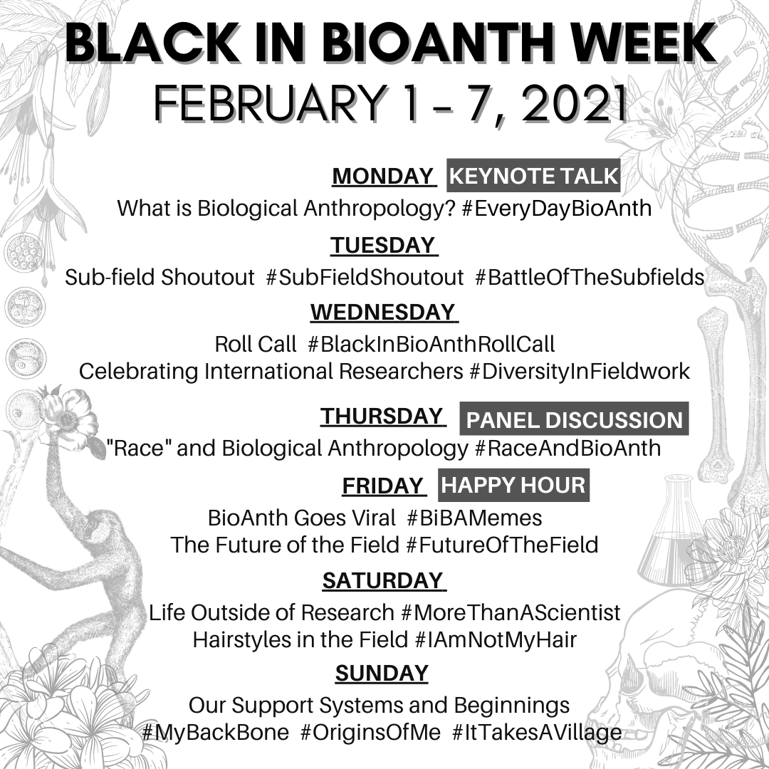 The Black in Biological Anthropology Collective tweet media