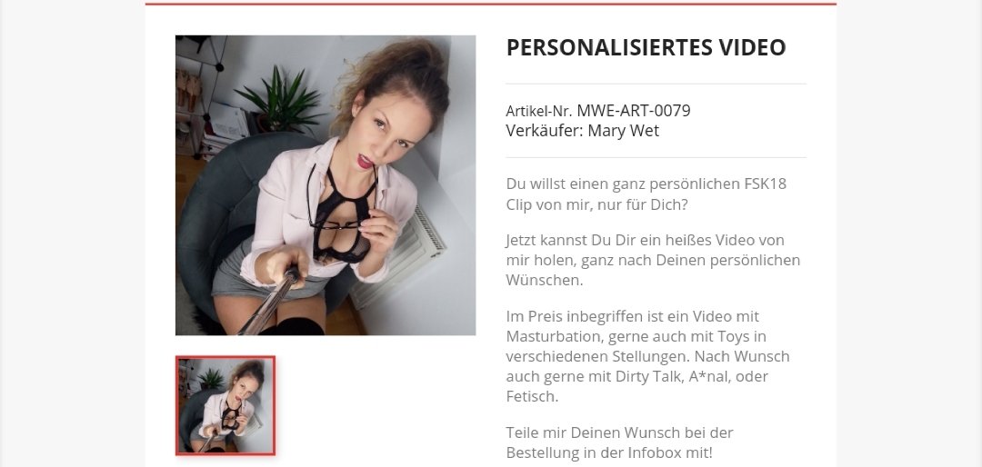 Du willst dir deinen ganz persönlichen Videowunsch verwirklichen? 😏
Ab sofort kannst du es dir hier buchen