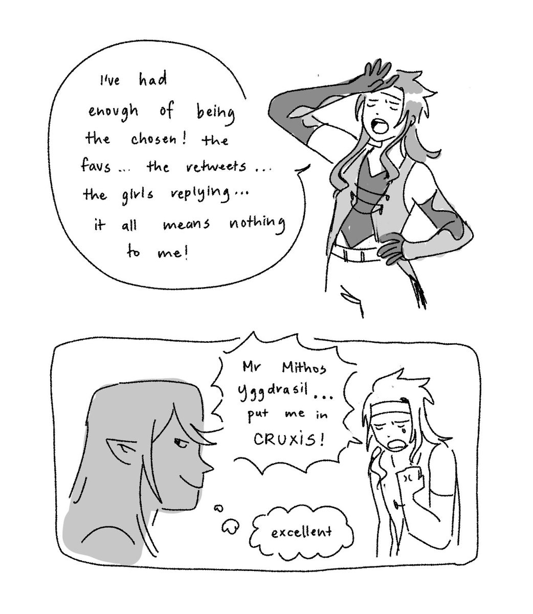 drew some of my fav @talesofdrilia symphonia tweets XD 