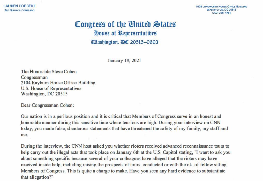 Rep. Lauren Boebert tweet media