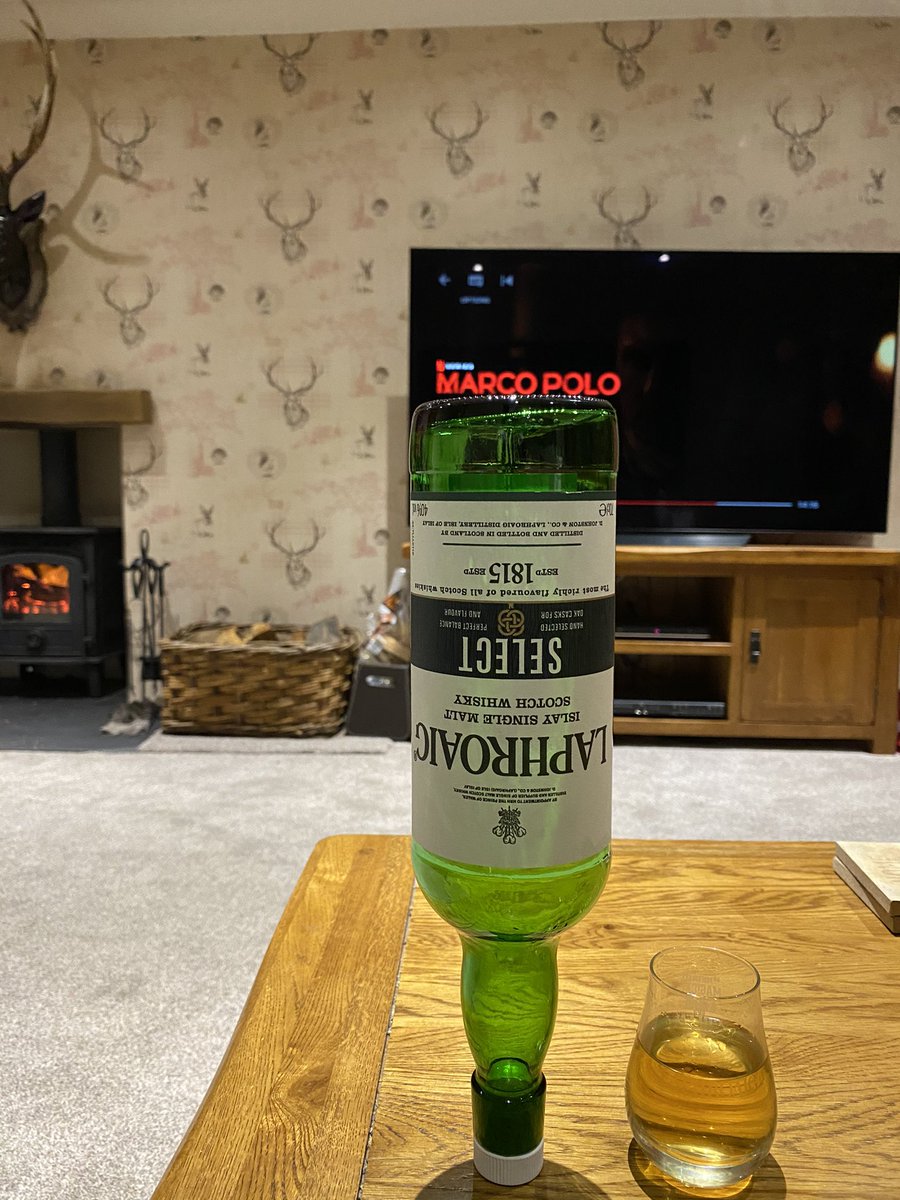 Another one bites the dust - It’s raining men again.... and it’s a Laphroaig Select this time . 🥃#laphroaigselect #laphroaig #lovepeat #scotchmaltwhisky #whisky #lovewhisky
