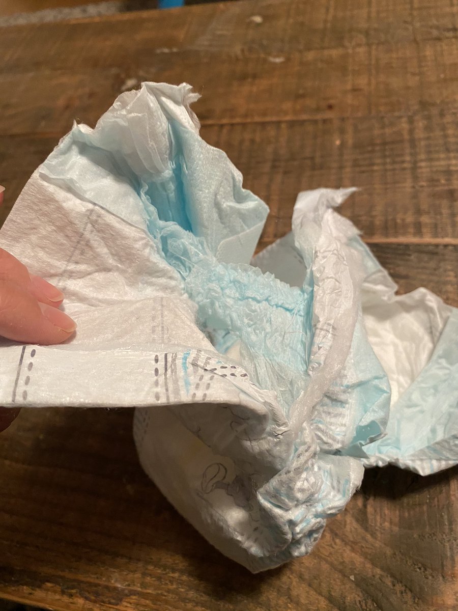 malentine's tweet photo. @Huggies I have used your products for both of my daughters however in my last box, the majority of the diapers were damaged. Some of them were missing part of the stretchy tab, while others like the attached photo were unusable bc they were detached completely. What can be done? https://t.co/M8Zkx3xADT