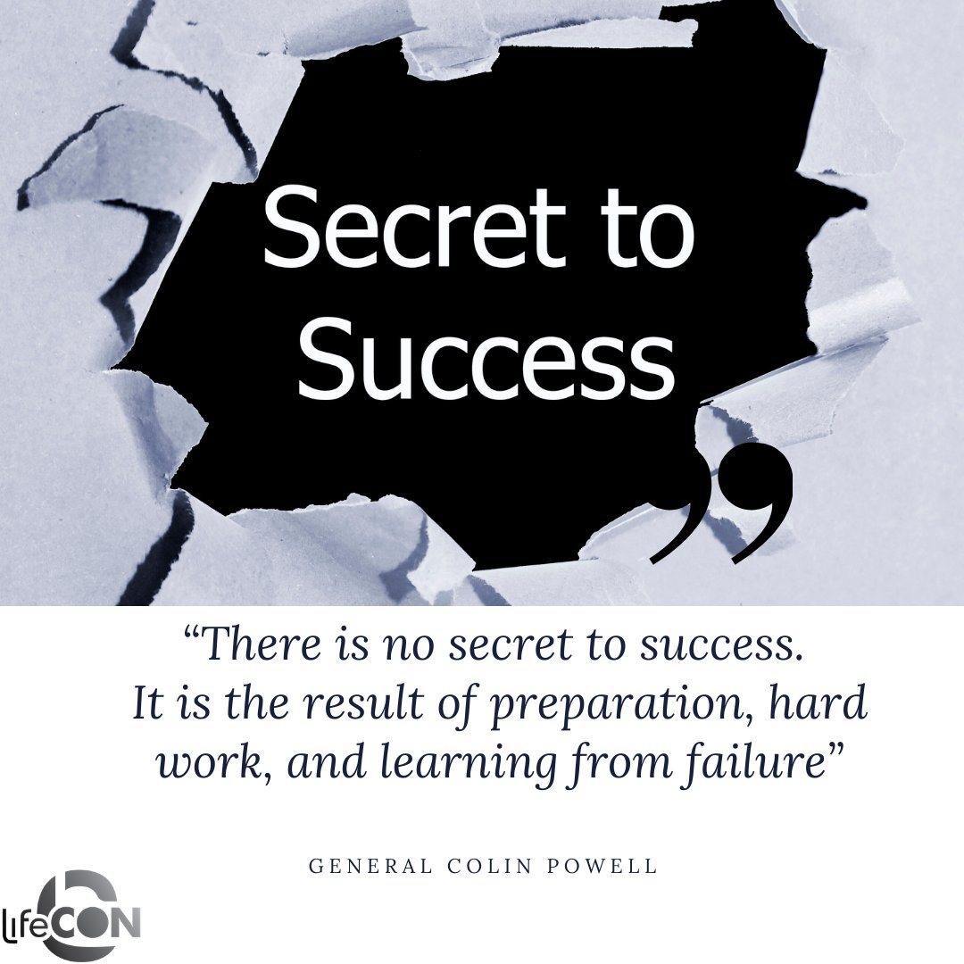 Life_CON's tweet photo. There is no secret to success. It requires hard work, dedication and the ability to learn from your mistakes.
#LifeCON #bebetter #challengeyourself #itsyourlife https://t.co/bVS1iZJntB