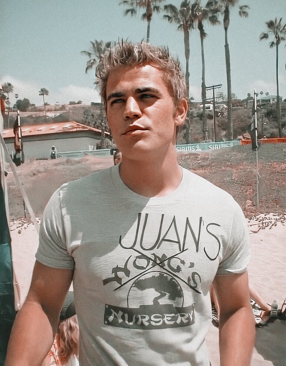 paulwesleyzbr's tweet photo. Paul Wesley with blond hair, this is the tweet https://t.co/T8Km3R9TB3