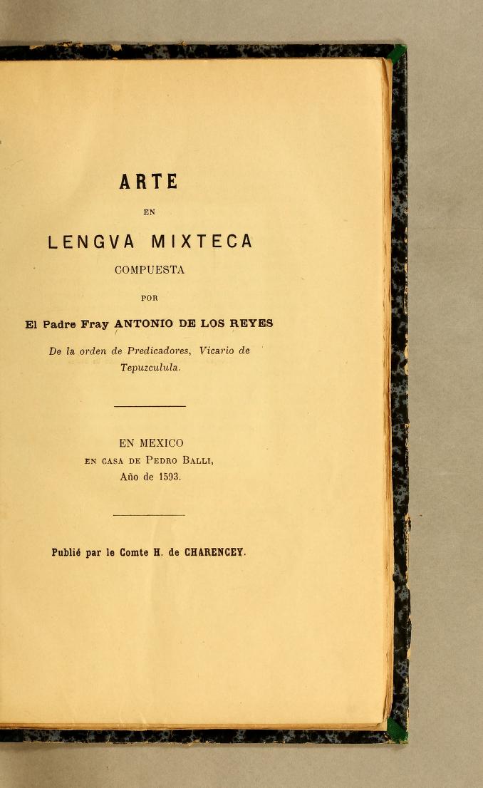 JCBLibrary's tweet photo. Arte en lengua mixteca [1593]. 1889.
 #Mistec #Mexico #jcbindigenouslanguages https://t.co/Np97pgu7o9 https://t.co/CZ3IA1jXKG