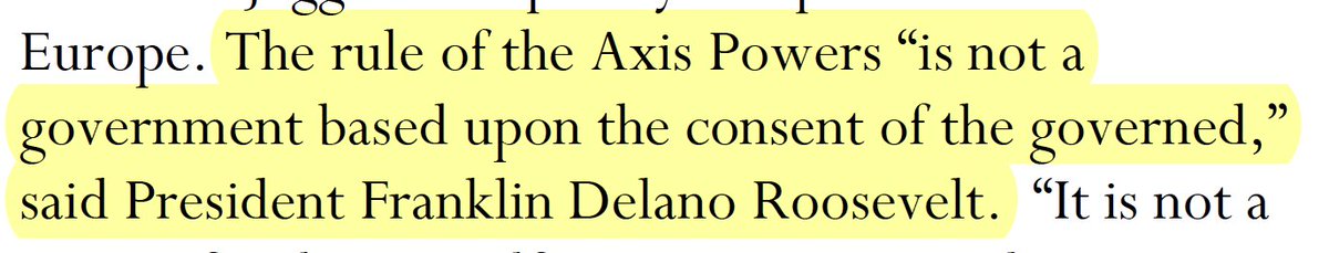 I mean, excruciatingly obvious, but they got this one right. Or, rather, FDR got this one right.
