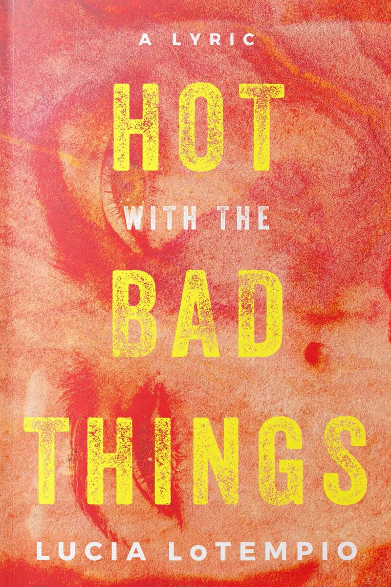 Shiny Pokémon as Poetry Book Covers6. Shiny Talonflame as  @lucialo's Hot with the Bad Things (Alice James Books, 2020)
