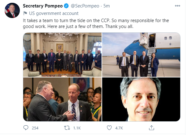 2/14 Then right after... we see another hour sequence Timestamp broken. The 17:00 timestamp goes to 5:03pInteresting.. Q is "talking" to us. Go back to last post. In Pompeo personal tweet no Timestamp reference to Q. But in the Retweet there was. & coincidence marker.