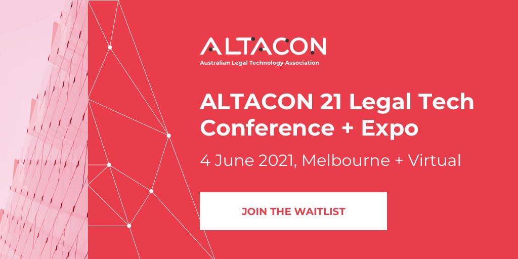 ALTA - Australian Legal Technology Association tweet media