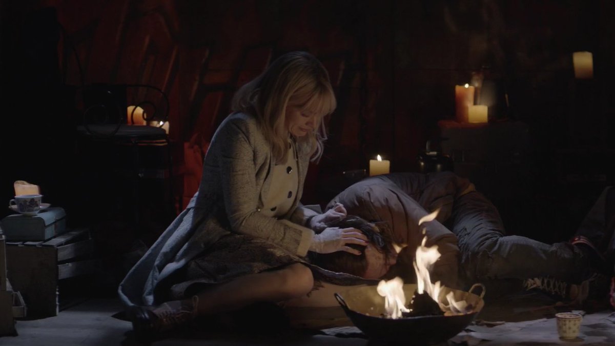 GroundhogJay_'s tweet photo. Rewatching the #Batwoman season 1 finale ahead of watching the season 2 premiere... and I still feel like that final scene between Alice (@RachieSkarsten) and Mouse (#SamLittlefield) didn't get anywhere near the recognition it deserved. Still hits me right in the feels. https://t.co/otwzYwtH3R