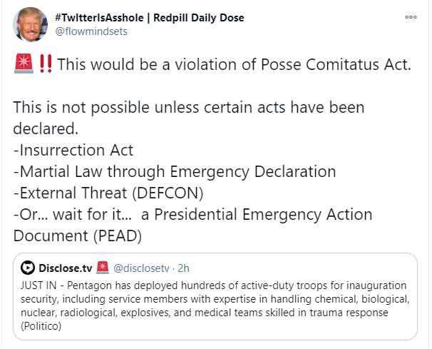 8/14 Q76 They show us SA --> USSo replace all SA with US in relative context. Martial law declared in SA (US)What force is actively deployed in SA (US)?NG?Have faith.Today? Active Duty ordered to DC... Only can happen during Martial Law.Now Q55...