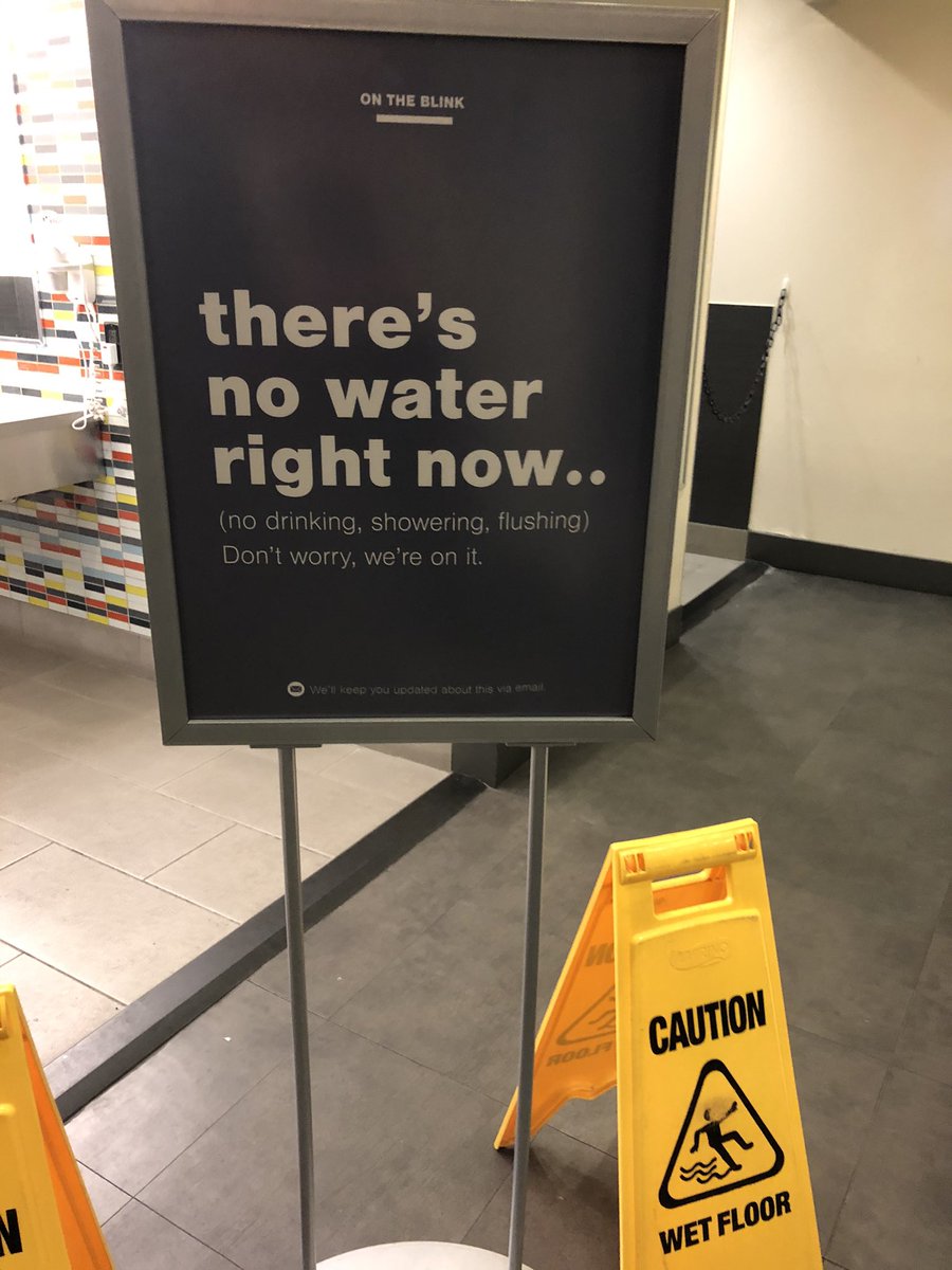 Ok @blinkfitness this is ridiculous. Do you need ME to talk to your landlord in Chelsea or will YOU do it? If this was your office would you take care of the raw sewage? Or just vacuum it up and hope for the best? Get it together or let us go to another LOCATION #blinkgym