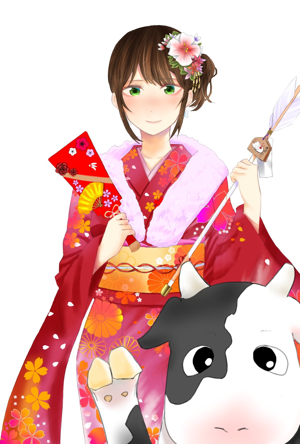 なぅ フォロバ100 背景なしと牛いないｖｅｒ もうしばらくしたらテストもあるんでデジタル絵はこれにて一旦お休みかな 絵描きさんと繋がりたい デジタルイラスト 女の子イラスト お正月イラスト 成人式イラスト T Co 3ooaxtln23 Twitter