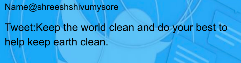 Thanks  @DerekRhodenizer for the great idea! Thanks @MrsKellyCRWfor sharing the Google Slidedeck to collect students' tweets! "If you had one Tweet that the entire world could read, what would you say?"  #1tweet Here are some of my grade 5 students' tweets: