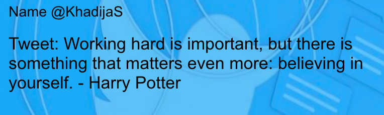 Thanks  @DerekRhodenizer for the great idea! Thanks @MrsKellyCRWfor sharing the Google Slidedeck to collect students' tweets! "If you had one Tweet that the entire world could read, what would you say?"  #1tweet Here are some of my grade 5 students' tweets: