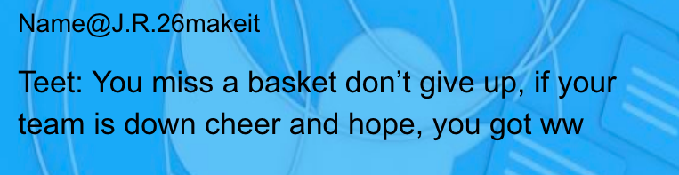 Thanks  @DerekRhodenizer for the great idea! Thanks @MrsKellyCRWfor sharing the Google Slidedeck to collect students' tweets! "If you had one Tweet that the entire world could read, what would you say?"  #1tweet Here are some of my grade 5 students' tweets: