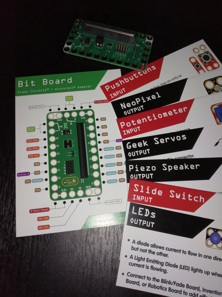 dfmarin's tweet photo. the wait is over, this amazing #BitBoard from @BrownDogGadgets will allow me to combine two of my hobbies: #LEGO and #Microbit https://t.co/AVCjdcpCIC