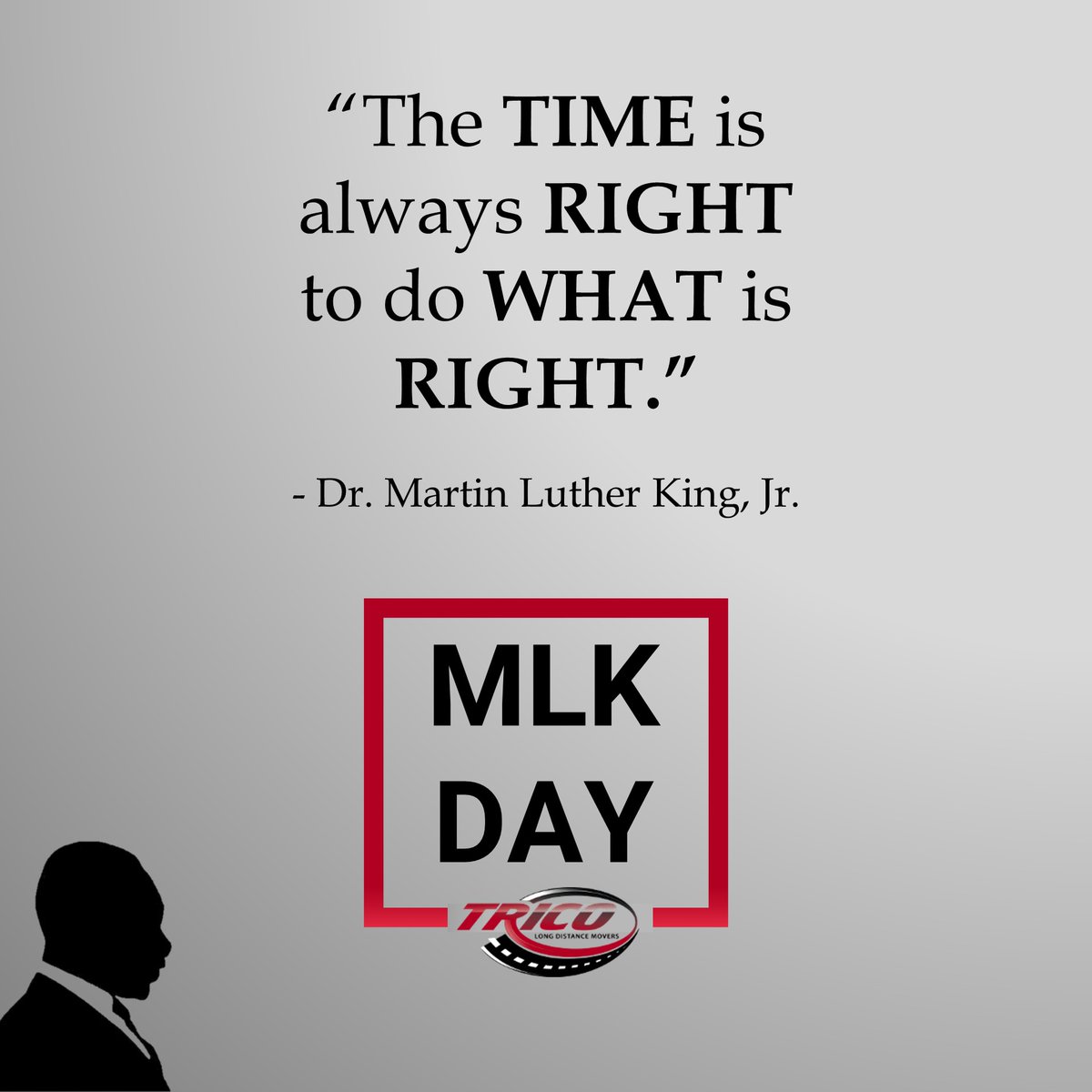 tricoLDmovers's tweet photo. Today we honor the legacy, we honor the dream! 

#mlk #martinlutherking #love #hope #peace https://t.co/ZwjIQ9BtIX