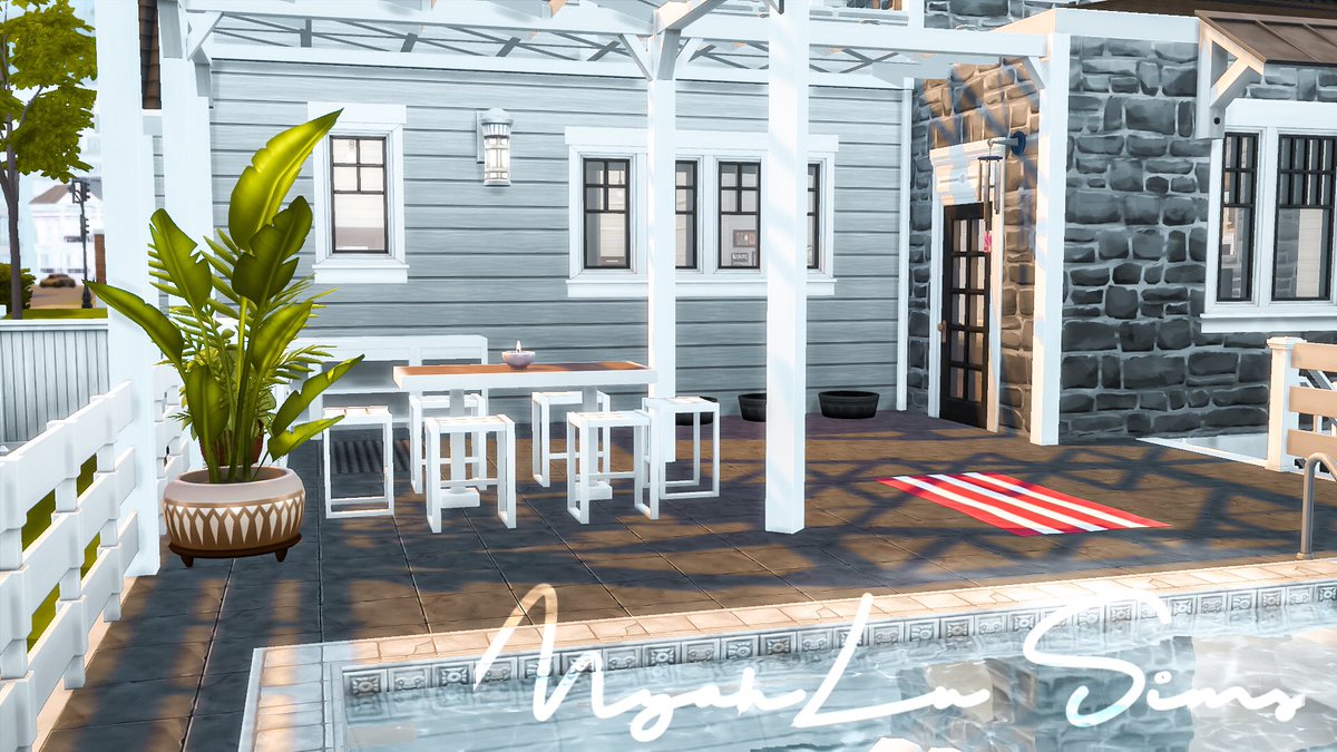 MyahluSims's tweet photo. Farmhouse inspired Craftsman family estate up on the gallery! ID: myahlu
#simsbuilder #farmhouse https://t.co/fkqDj5uP0a