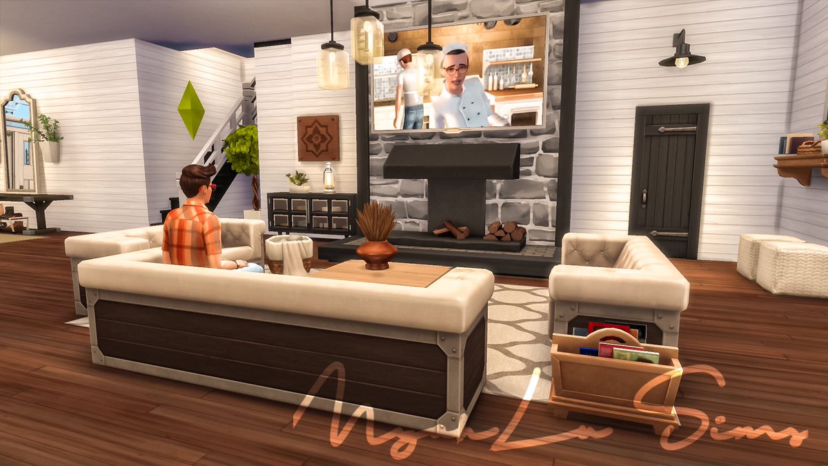 MyahluSims's tweet photo. Farmhouse inspired Craftsman family estate up on the gallery! ID: myahlu
#simsbuilder #farmhouse https://t.co/fkqDj5uP0a