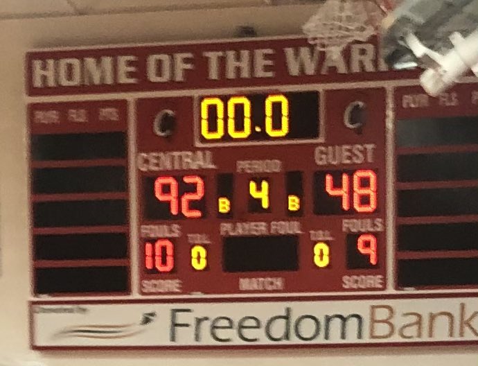 Finally a big win for Central
