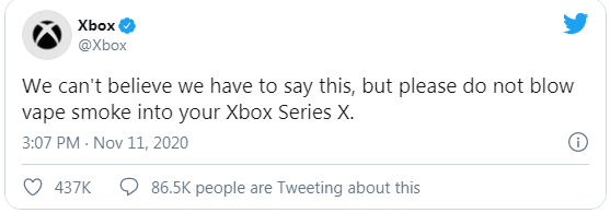 VaporAuthority's tweet photo. Okay, fess up...Which one of you did this?
#vaporauthority #vapingmemes #vape #vapor #xbox #microsoft https://t.co/A4hRRgX6ok