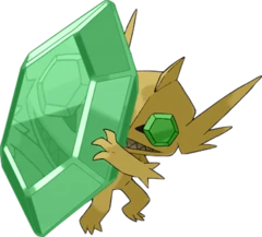 Shiny Pokémon as Poetry Book Covers17. Shiny Mega Sableye as  @HieuMinh's Not Here (Coffee House Press, 2018)