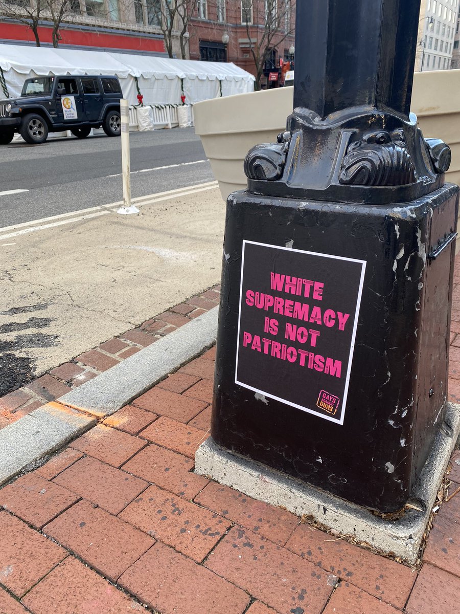 Several of the boarded businesses have different images and signs on them. See below: