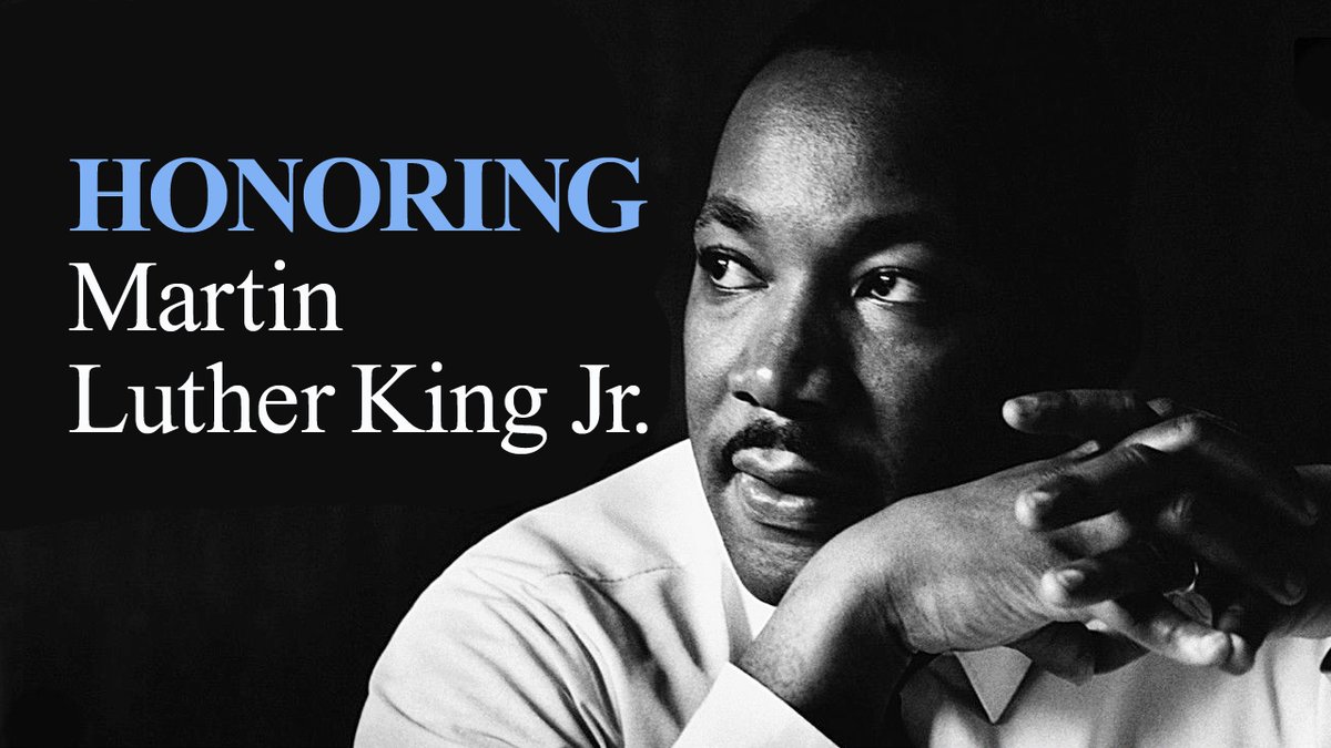 Today, we celebrate and honor the life, legacy and dream of Dr. Martin Luther King, Jr. #MLKDay