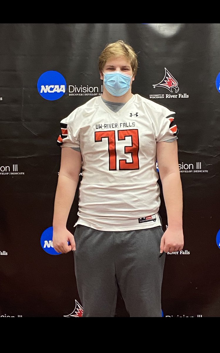 After a great visit and talk with <a href="/CoachWalkerRF/">Matt Walker</a> I’m blessed to receive my 2nd offer from the University of Wisconsin River Falls.