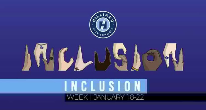 #InclusionHCSD 🖤 🌏🌟 thoughtful design by Leah Pfefferle <a href="/wmscats/">Weaver Middle School</a> <a href="/HCSD_ILC/">The Innovation Campus</a> to kick off INCLUSION week! ~ “There is only one way to see things, until someone shows us how to look at them with different eyes.” ~ Pablo Picasso