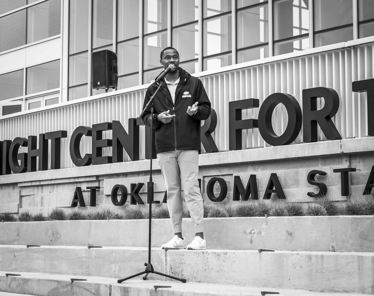 Today former IFC President <a href="/Caileb/">Caileb Booze</a> delivered a unifying, passionate message regarding unity on OSU's campus. In a time full of division it is important to remember that we are all humans, despite the color of our skin. Congratulations on an outstanding speech, Caileb!