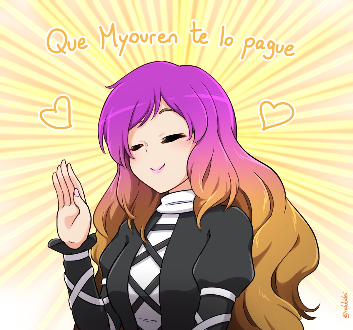 rakkidei's tweet photo. Una Byakuren que hice para mi amigo Paty.
#touhou #東方Project https://t.co/g0KpQWLCjv