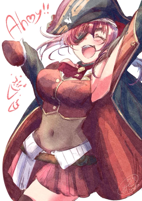 改めてマリン船長100万人おめでとうございます??‍☠️
#マリンのお宝 