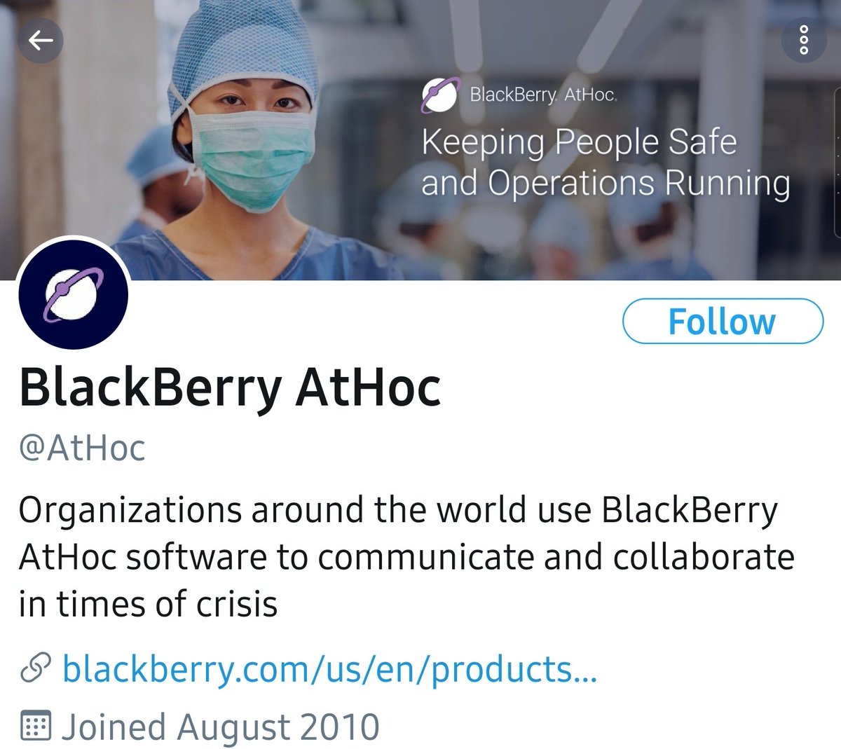 14)The United States Government uses a variety of systems to make these notifications including AtHoc software from Blackberry