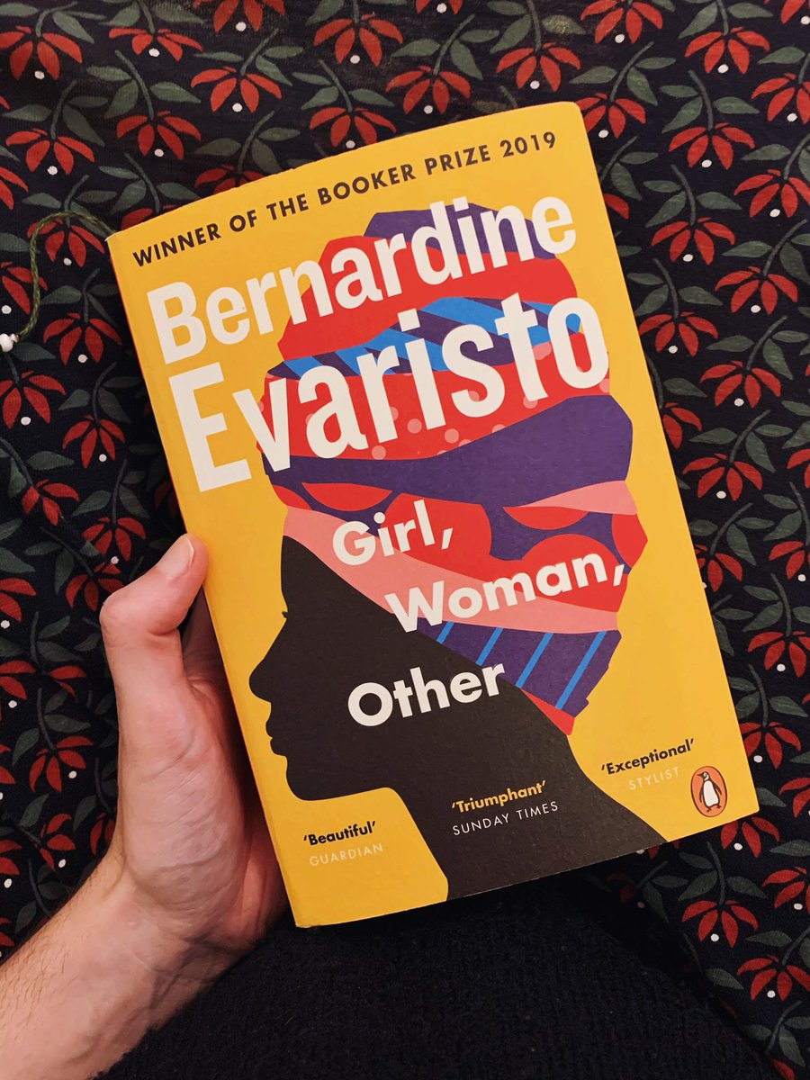 Late to the party on Girl, Woman, Other, but I got here in the end. Definitely an enjoyable read. I felt like I’d have preferred Evaristo to go deeper, rather than wider, but I did enjoy piecing the characters together through their story strands.