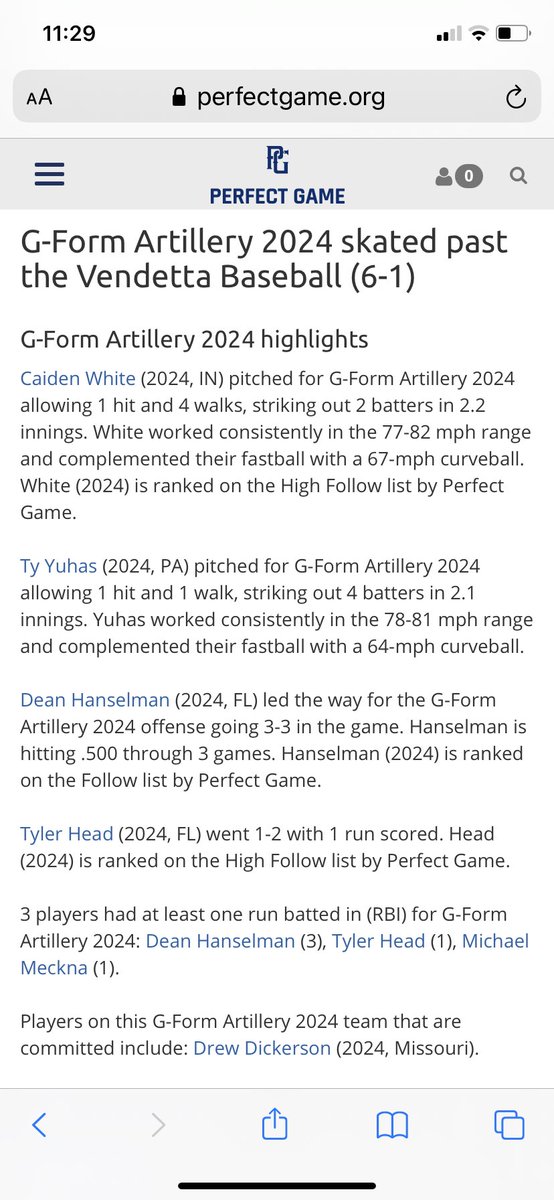 Dean Hanselman (DeanHans16) Twitter