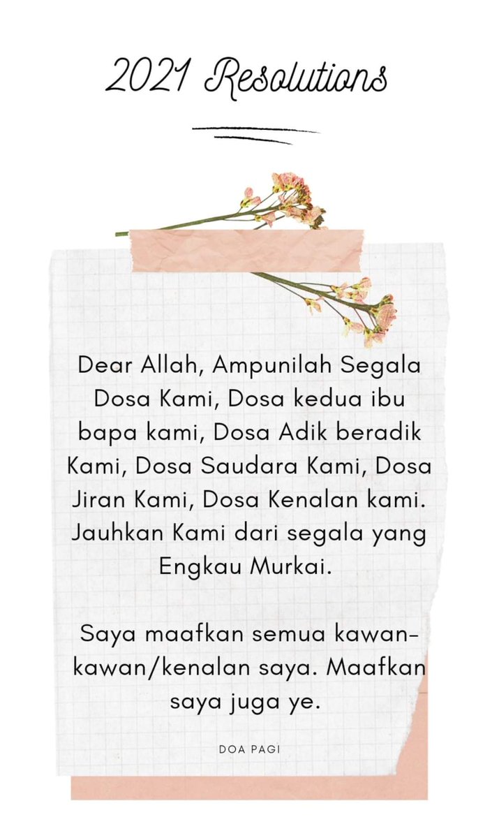 AdilahAziz9's tweet photo. Assalamualaikum &amp; Good Morning 😊  

#KeepDoa #BackToAllah #MorningEnegertic #LoveYourSelfFirst https://t.co/Lf5ZjvIwLN
