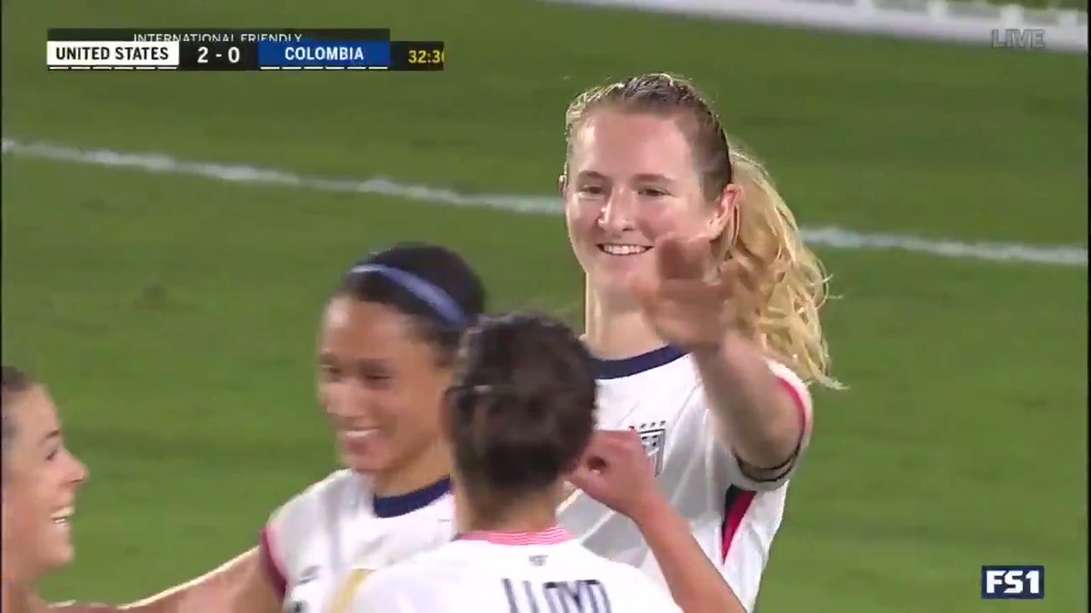 33' Mewis [2-0]